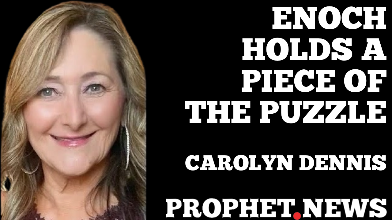 ENOCH HOLDS A PIECE OF THE PUZZLE—CAROLYN DENNIS