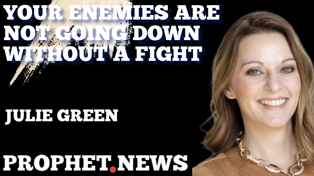 YOUR ENEMIES ARE NOT GOING DOWN WITHOUT A FIGHT—JULIE GREEN