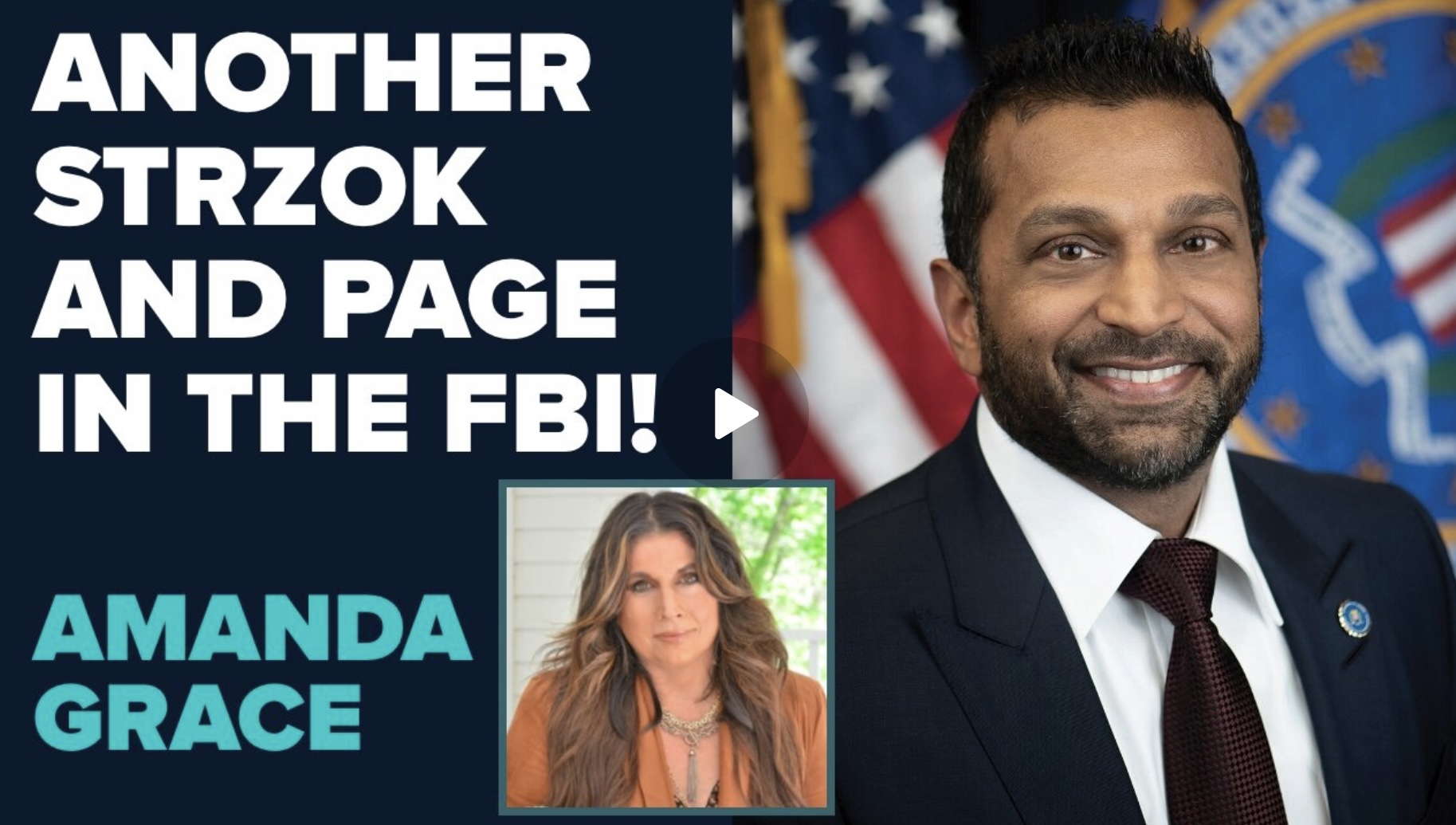 ANOTHER FBI STRZOK & PAGE EVENT IS BEING ATTEMPTED—AMANDA GRACE